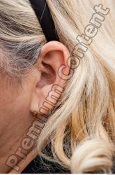 Ear Woman White Chubby